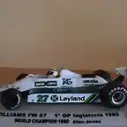 07 WILLIAMS FW07 B