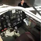 laviasa bipla cockpit
