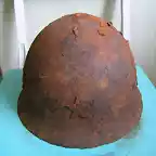 Old Japanese Rusty Helmet