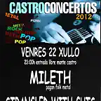 castro concerto venres 22 xullo