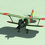 polikarpov_chato I-15_en tierra-Temp0048