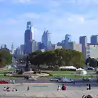 Philadelphia desde el museo de Rocky