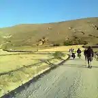 Ya vamos otra vez camino de los montes