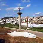 por la cruz de piedra