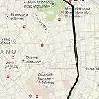 MAPA MILAN