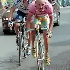 1998-Giro-tappa19-a-Montecampione-Pantani-maglia-rosa