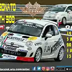 cartel copa abarth 500 nsr 2018