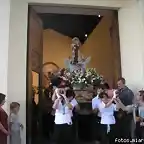 Salida de la Procesin de la Virgen del Carmen