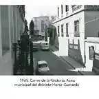 Barcelona c. de la Rectoria 1965