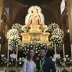 16, ante la virgen