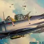 Hasegawa - SBD-3 Dauntless - 1-72