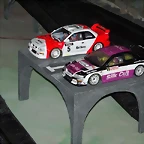Coches en Parque de Salida . (Small)
