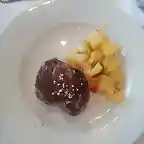 Solomillo plancha con patatas