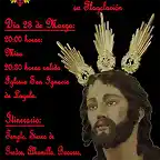 Cartel Via Crucis 23 de Marzo