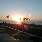 atardecer  en el malecon