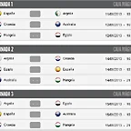 CALENDARIO GRUPO D