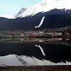 Baha de Ushuaia y su espejo