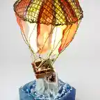 Treehouse Models White Shark Attacks Hot Air Balloon 11
