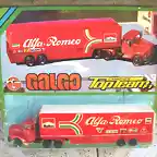 scania chico Alfa Romeo rojo blister