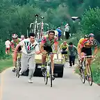 GIRO91,ALOCCHIO,FONTANELLI,JON VAN DER PAS,MORTIROLO