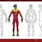 the_kid_flash_turnarounds_by_roger_robinson-d3cjfeg