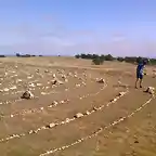 Manuel pone la primera piedra en El Camino