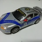 Porsche 911 gris motor delantero