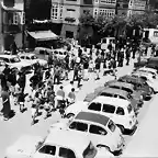 San Crist?bal - Segnung der Autos auf der Plaza del Corro, 1971