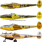 Esquemas P-38 Alemania