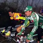 aurent Fignon and Marc Madiot, 1993 Milan-San Remo