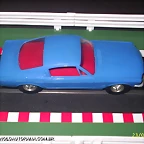 Ford Mustang Azul chasis latn