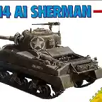 Esci - M4A1-Sherman Composite Hull - 1-72