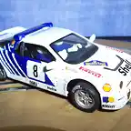 Ford RS200 Rally de Suecia 1986 barro Scalextric   Altaya