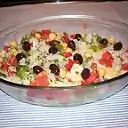 Ensalada de garbanzos