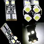 T10 Canbus Tower 8 Led 3528 SMD 12v