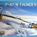 Italeri - P-47N Thunderbolt - 1-72