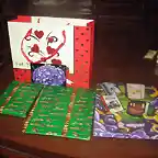 todos los regalitos antes de abrir