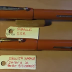 plumas de ebonita naranja 005