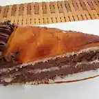 Tarta de algarrobas