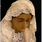 La Virgen de las Angustias de Velez Malaga mantilla blanca