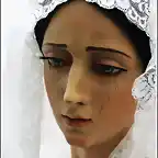 La Virgen de la Salud y La Esperanza de Lanjaron de mantilla