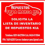 LISTA DE INVENTARIO ROJA