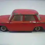 4b Fiat 1500 rojo ruedas goma