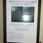 Cartel de presentación