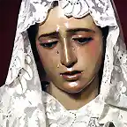 La Virgen de la Amargura de Sevilla mantilla