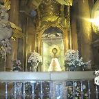 virgen en su camarin