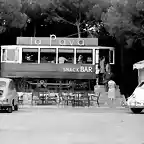 Snack Bar La Pava en Gav?, autov?a de Castelldefels, Barcelona 1970. Jaume Cabot