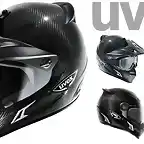 Uvex Carbon Kevlar Enduro Helmets