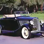 1933 Ford Cabriolet Black 1