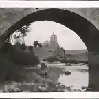 Foto antigua de la Colegiata de Covarrubias